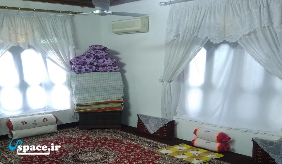نمای اتاق اقامتگاه بوم گردی سرای رستم - روستای چالی - شیرگاه - مازندران
