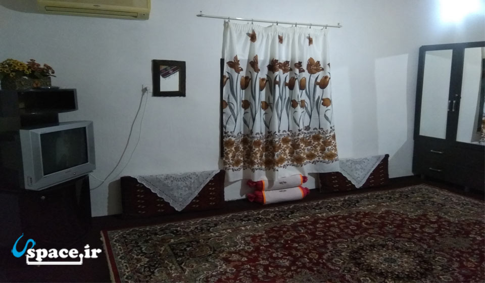 نمای داخلی اتاق اقامتگاه بوم گردی سرای رستم - روستای چالی - شیرگاه - مازندران